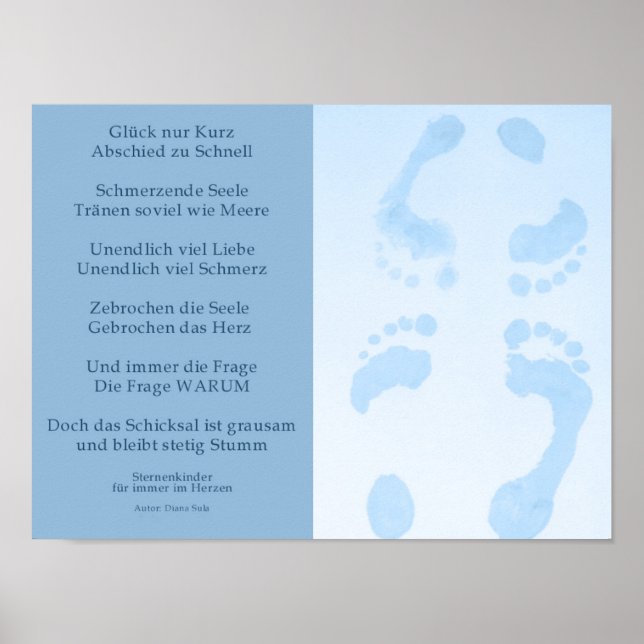 Poster de menino de estrela (Frente)