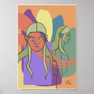 Poster de mente aberta