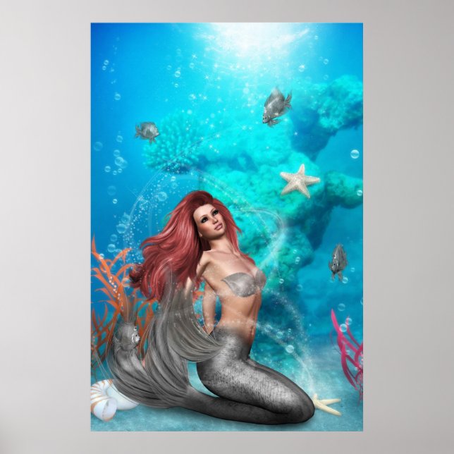 poster de Mermaid mágica (Frente)