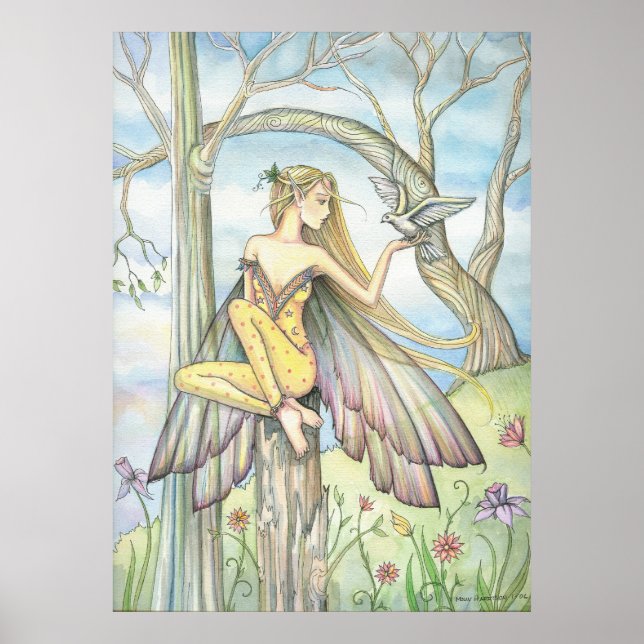 Poster de Messenger Fairy Dove por Molly Harrison (Frente)