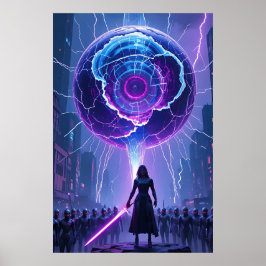 Poster de Metamorfosis Sci-Fi - Guerreiro Fúturo