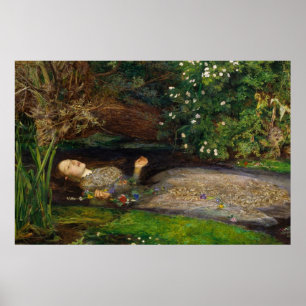 Poster de Millais Ophelia CC0008