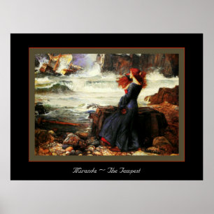 Poster ~ de Miranda a tempestade