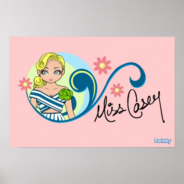 poster de "Miss Casey" (Frente)