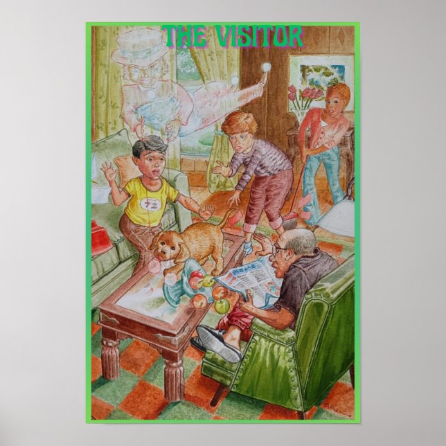 Poster de Mistério Infantil (Frente)