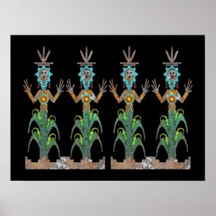 Poster de mitologia Navajo