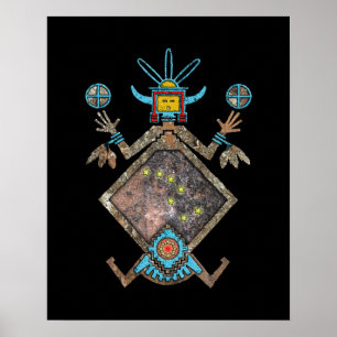 Poster de mitologia Navajo