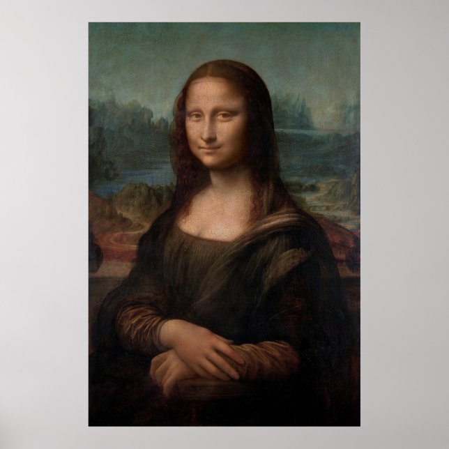 Poster de Mona Lisa, de Leonardo Da Vinci (Frente)