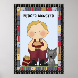 poster de Monstro de Burger