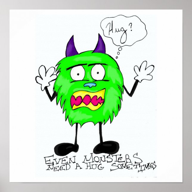 Poster de Monstro Grande (Frente)