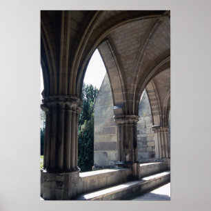 Poster de Mosteiro Antigo (Matte)