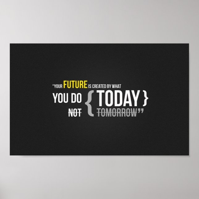 Poster de Motivação (Frente)