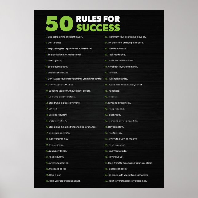 Poster de Motivação (Frente)