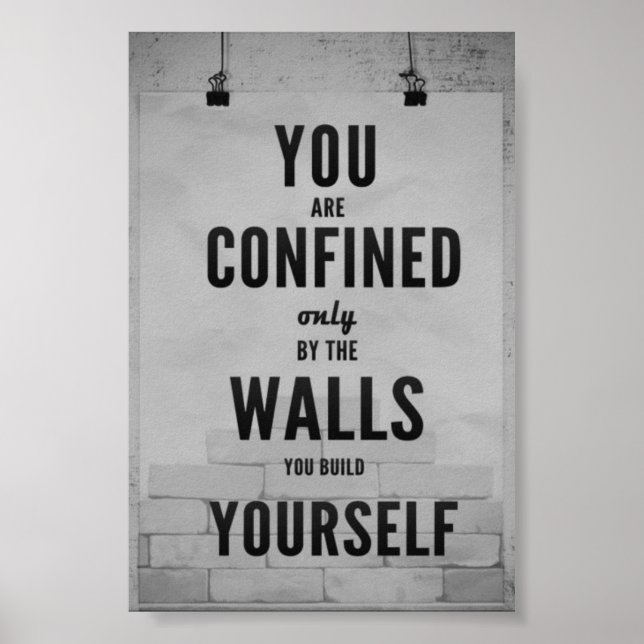 Poster de Motivação (Frente)