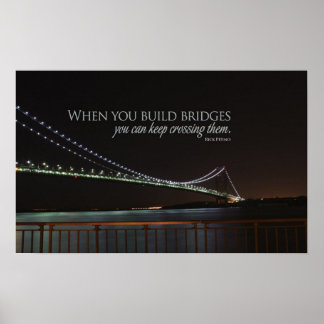 Poster de Motivação de Pontes de Compilação