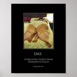 Poster de Motivação de Posições Perigosas