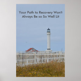 Poster de Motivação de Recuperação