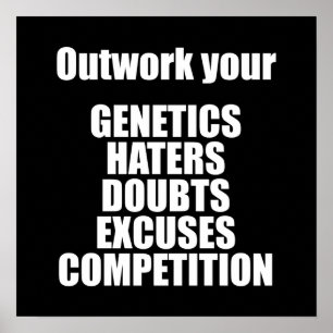 Poster de Motivação de Trabalho