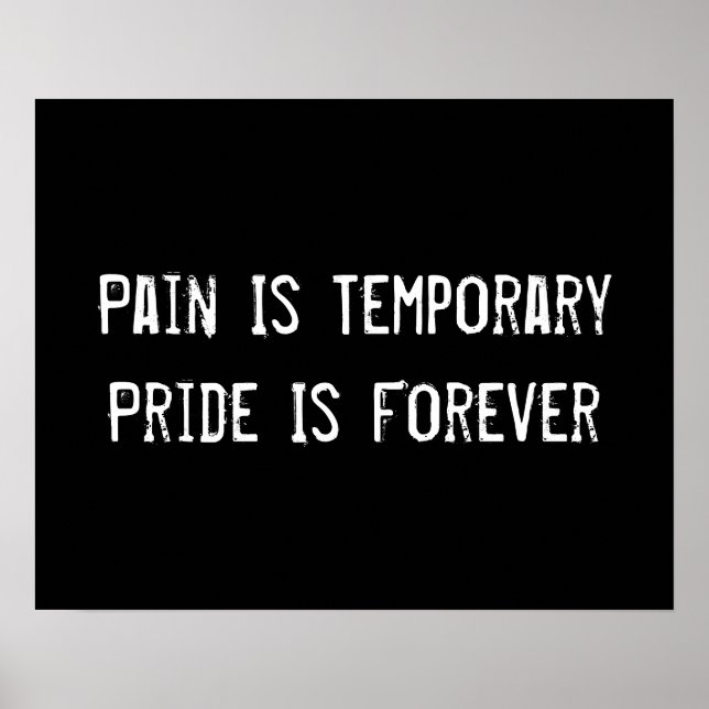 Poster de motivação desportiva (Frente)