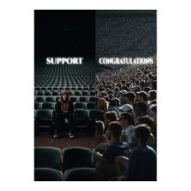 Poster de Motivação do Hustle do Duro de Trabalho