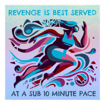 Poster de Motivação do Revenger Runner