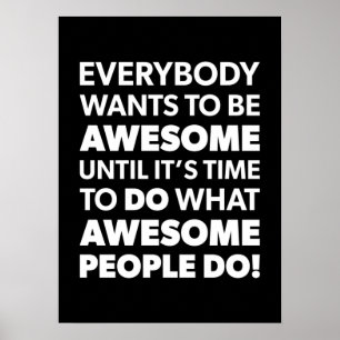 Poster de Motivação do Workout