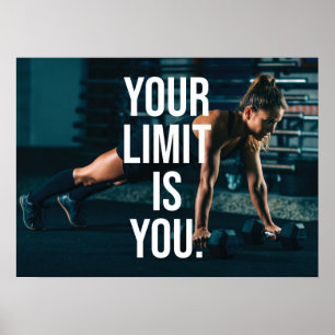 Poster de Motivação do Workout