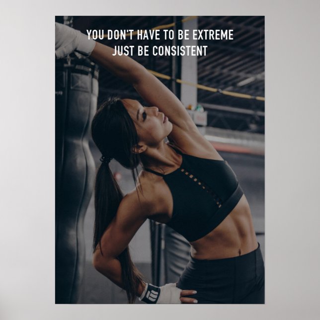 Poster de Motivação do Workout (Frente)