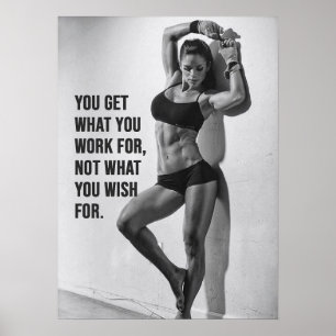 Poster de Motivação do Workout
