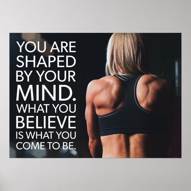 Poster de Motivação do Workout (Frente)