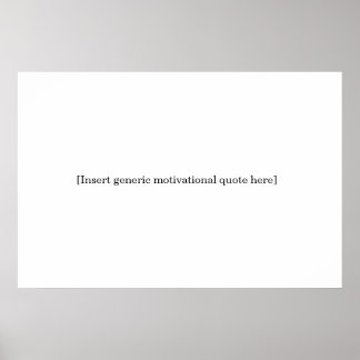 Poster de Motivação Genérica