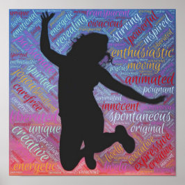 Poster de Motivação Inspiração de Entusiasmo