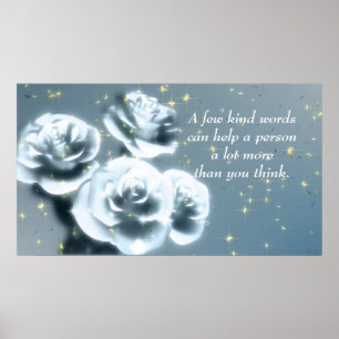 Poster de Motivação Inspiracional de Cotação d