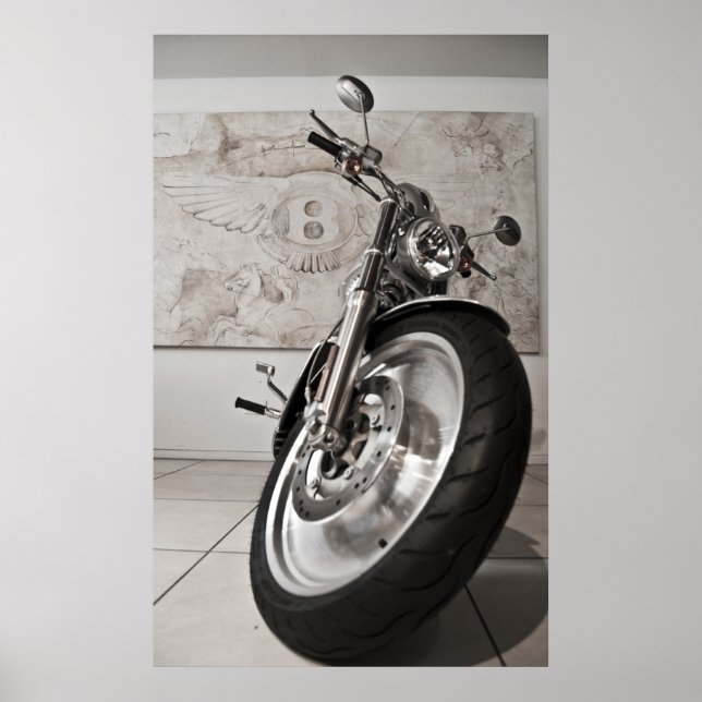 Poster de motociclos (Frente)