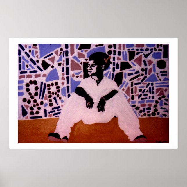 Poster de Muro de Mosaico (Frente)