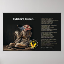 Poster de Muro Verde de Fiddler