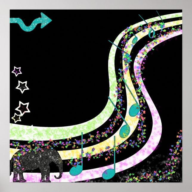 Poster de música (Frente)