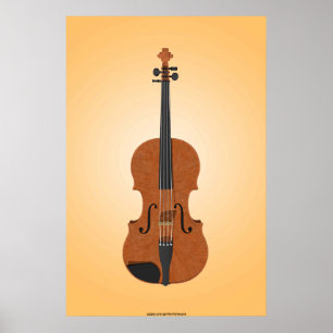 Poster de Música: Violin 3D Model