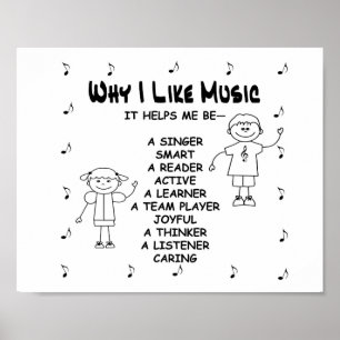 Poster de Música "Why I Like Music"