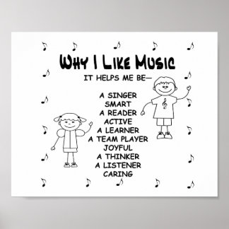 Poster de Música "Why I Like Music"