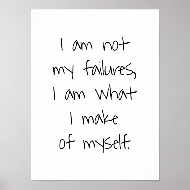 Poster de Não Minhas Falhas (Frente)