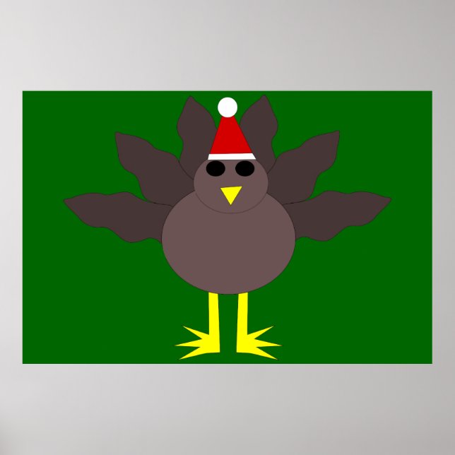 Poster de Natal bonito na Turquia (Frente)