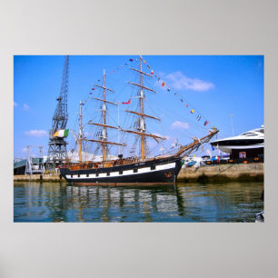 Poster De "navio alto Jeannie Johnston", governante sem