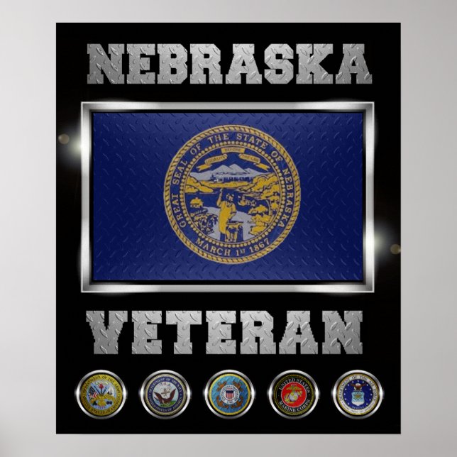 Poster de Nebraska Veteran (Frente)