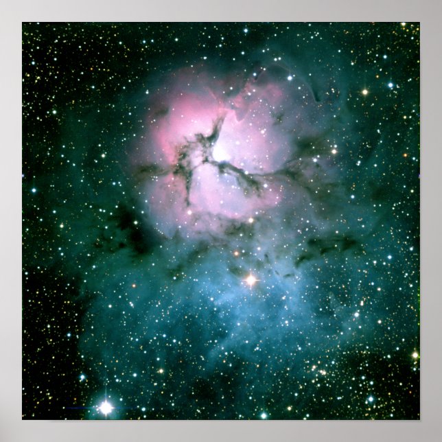Poster de Nebula Trifid (Frente)