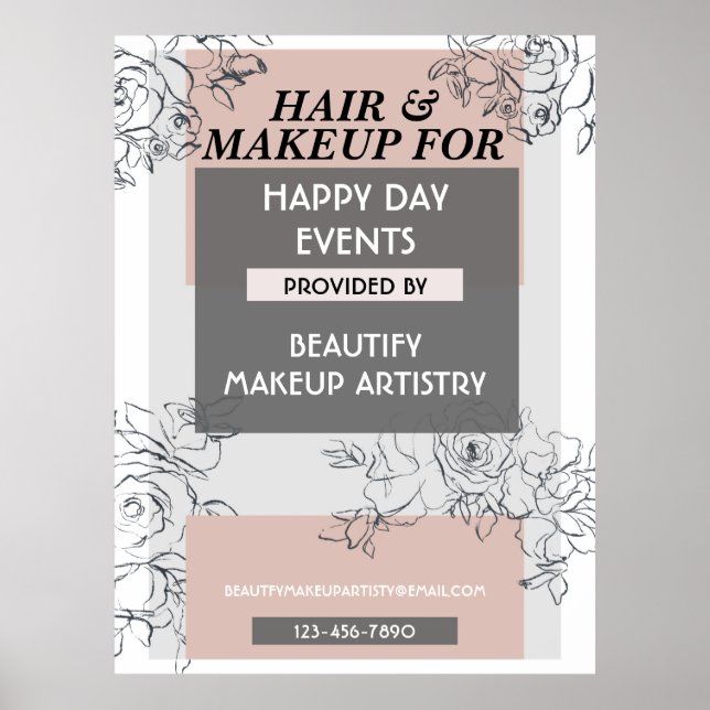 Poster DE NEGÓCIOS, POSTER DE EVENTOS, PEQUENA EMP (Frente)