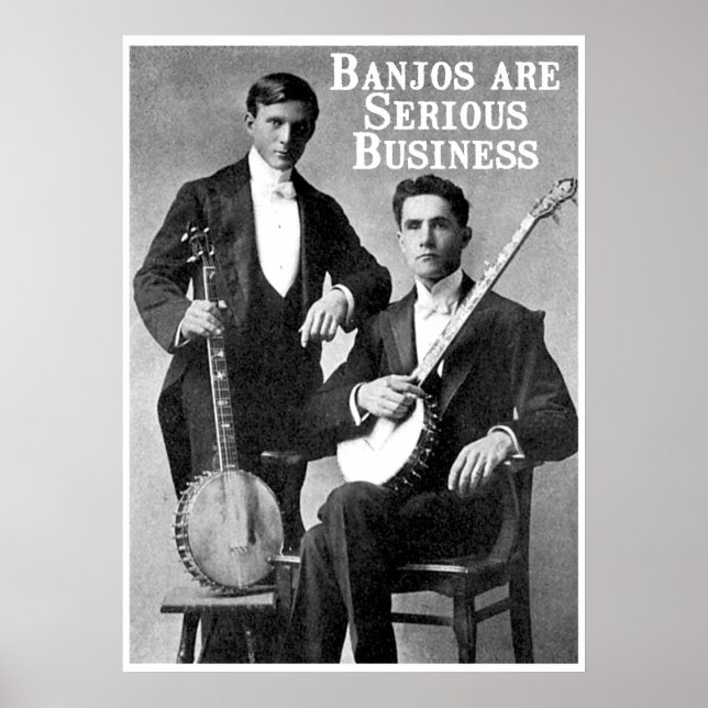 Poster de negócios sério (Frente)