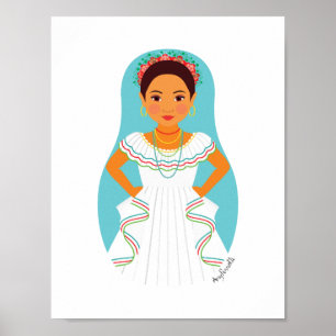 Poster de Nicarágua Matryoshka
