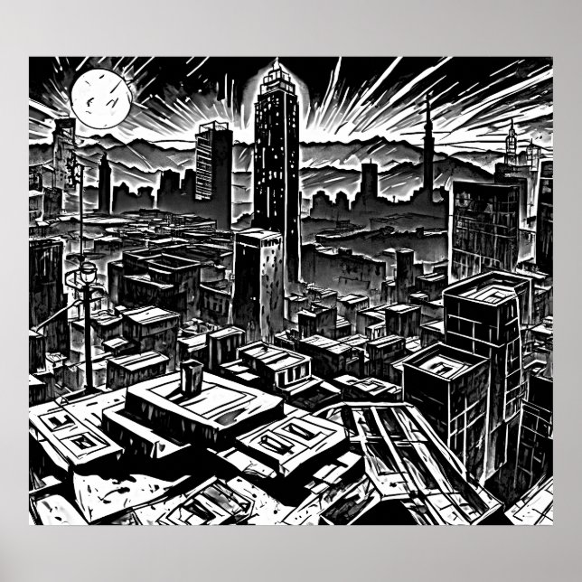 Poster de Nó de Tinta legal na Cidade do Sin - Tel (Frente)