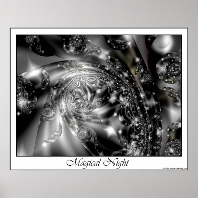 Poster de Noite Mágica (Frente)